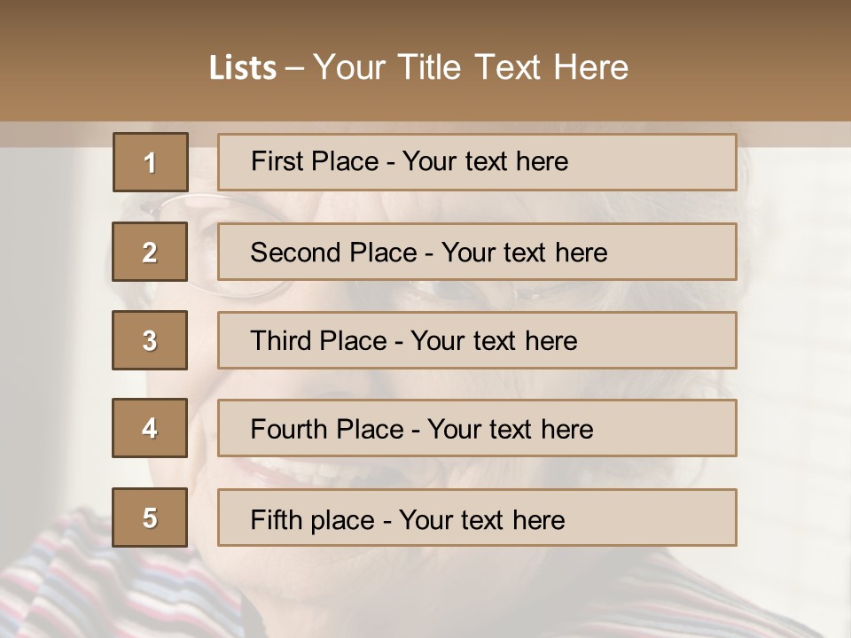 Space Shirt Eyeglasses PowerPoint Template