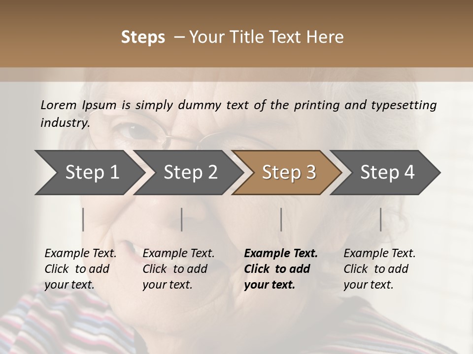 Space Shirt Eyeglasses PowerPoint Template