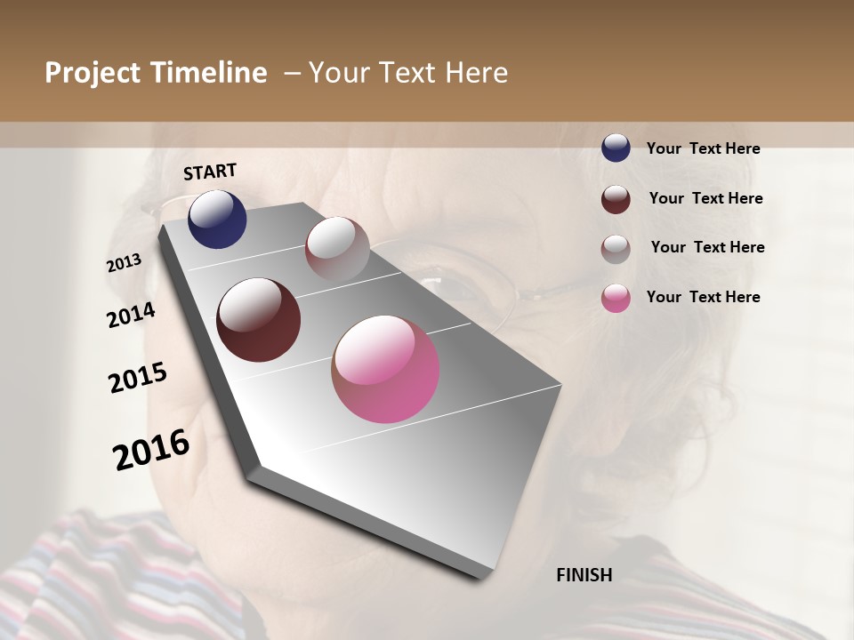 Space Shirt Eyeglasses PowerPoint Template