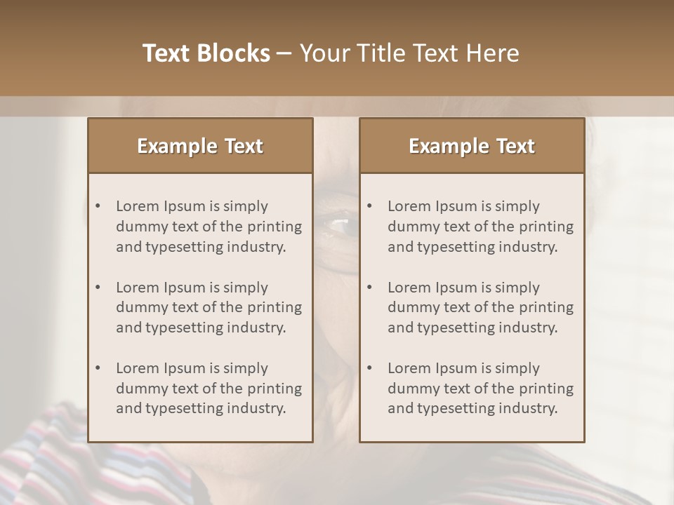 Space Shirt Eyeglasses PowerPoint Template