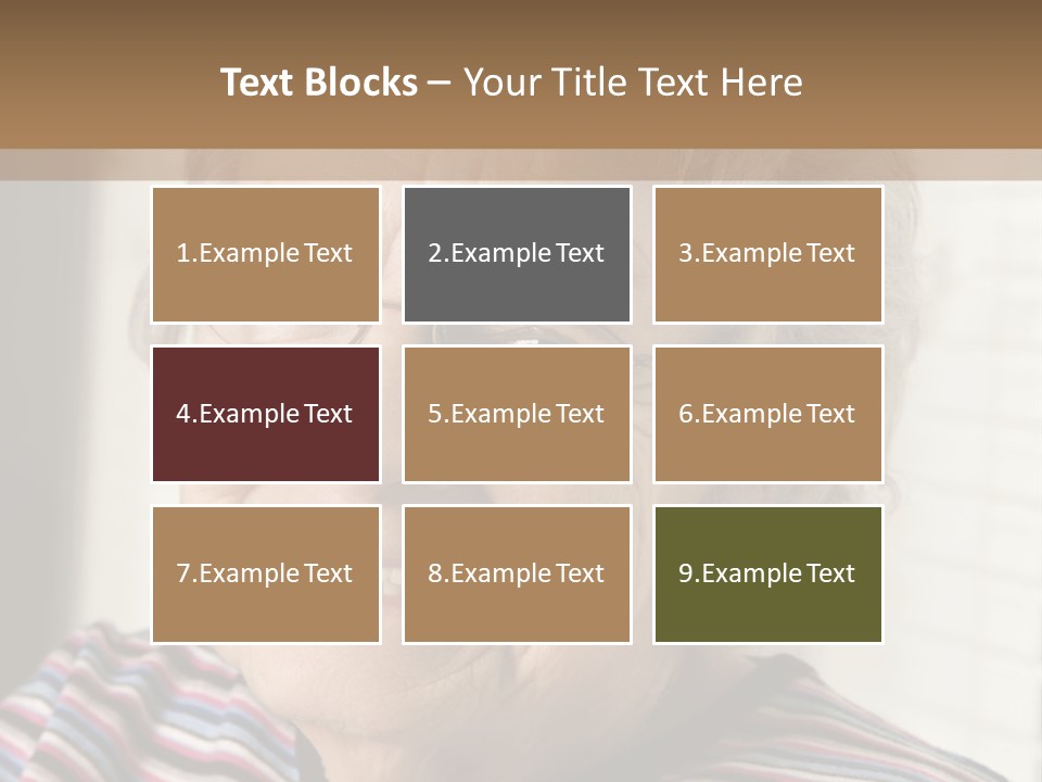 Space Shirt Eyeglasses PowerPoint Template