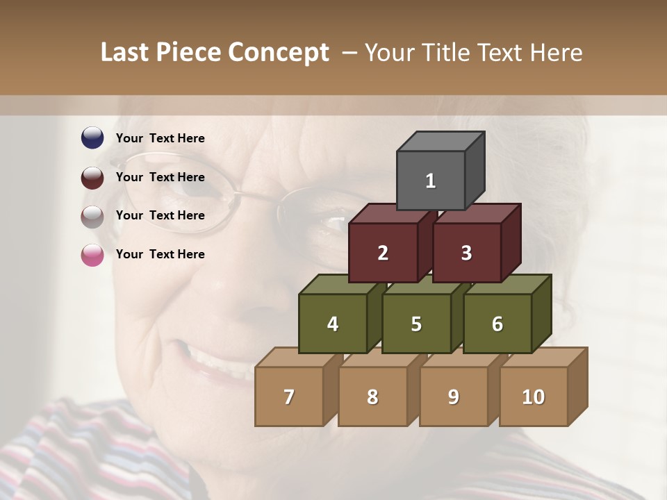 Space Shirt Eyeglasses PowerPoint Template