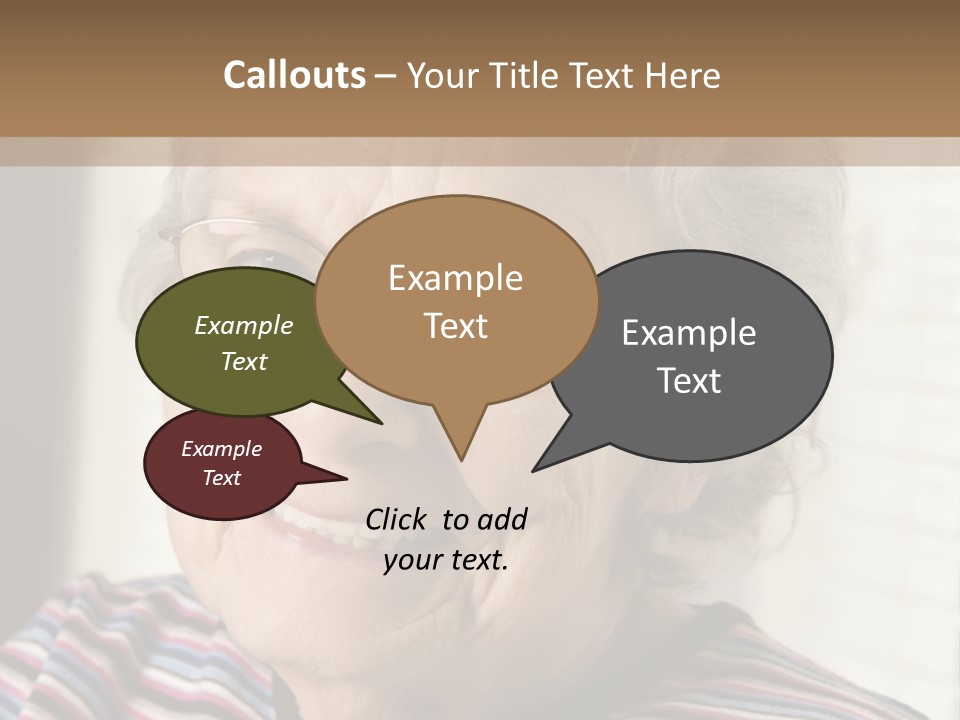 Space Shirt Eyeglasses PowerPoint Template