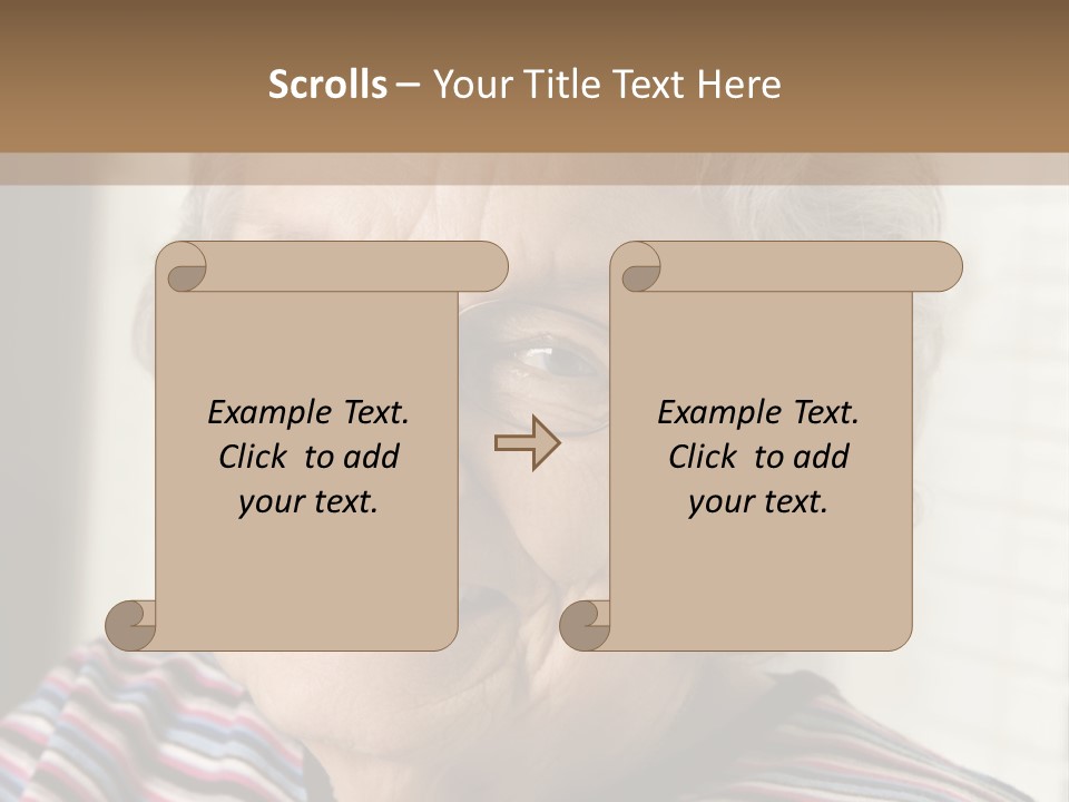 Space Shirt Eyeglasses PowerPoint Template