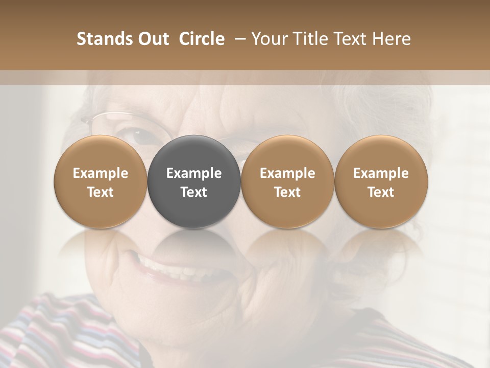 Space Shirt Eyeglasses PowerPoint Template