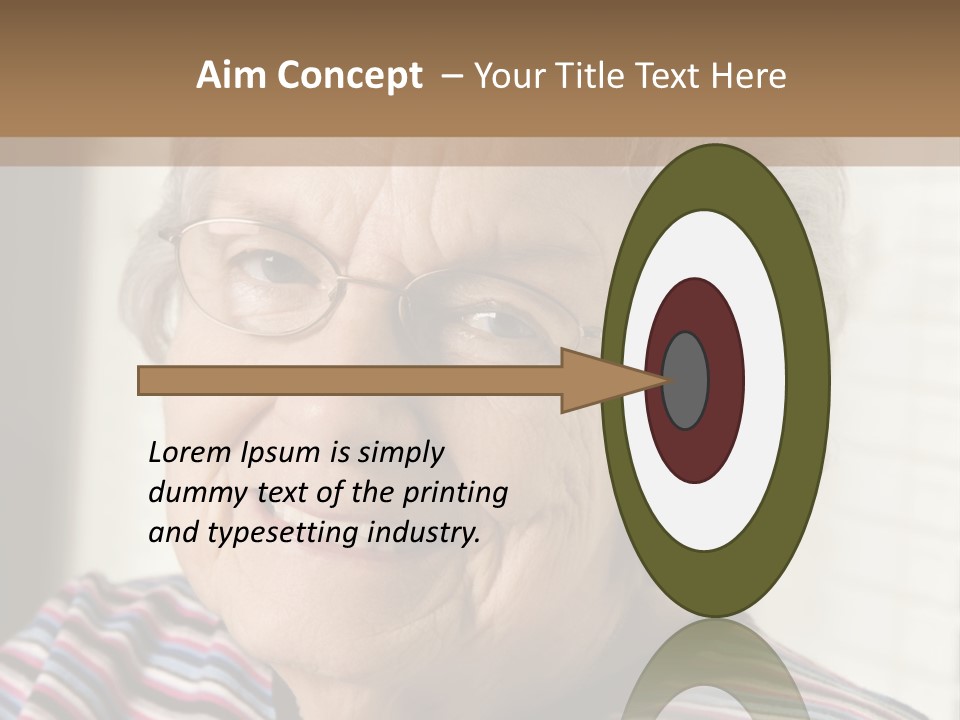 Space Shirt Eyeglasses PowerPoint Template