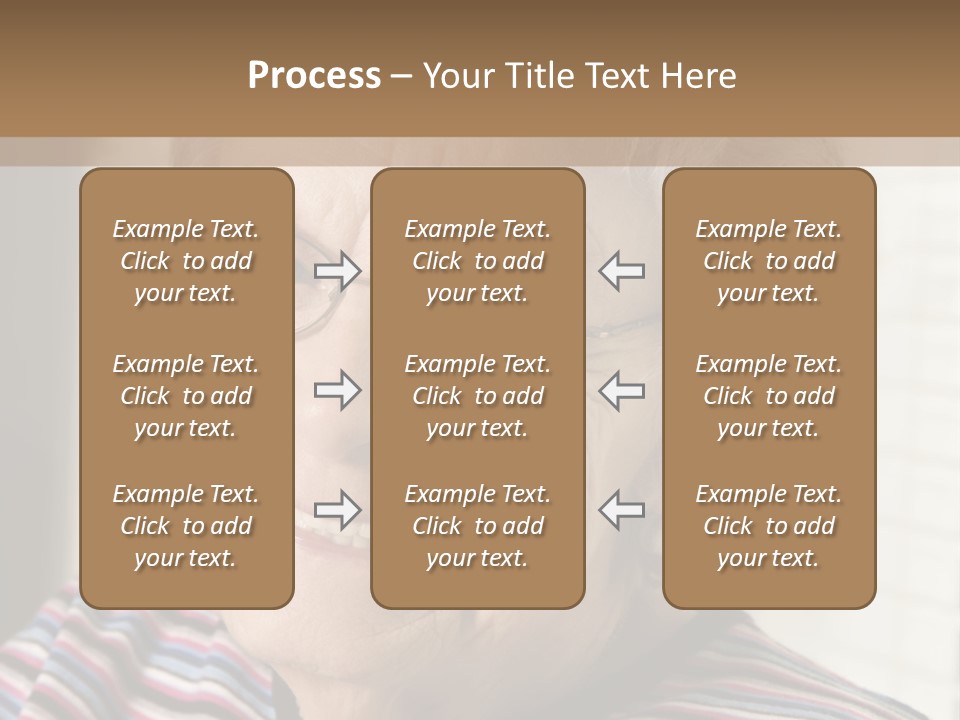 Space Shirt Eyeglasses PowerPoint Template