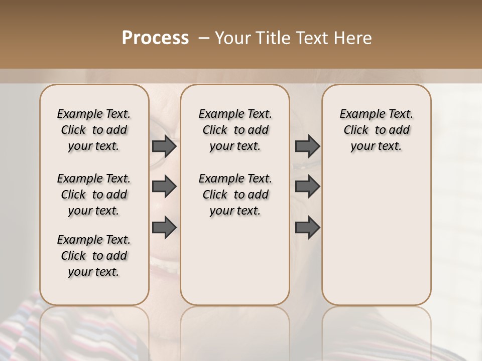 Space Shirt Eyeglasses PowerPoint Template