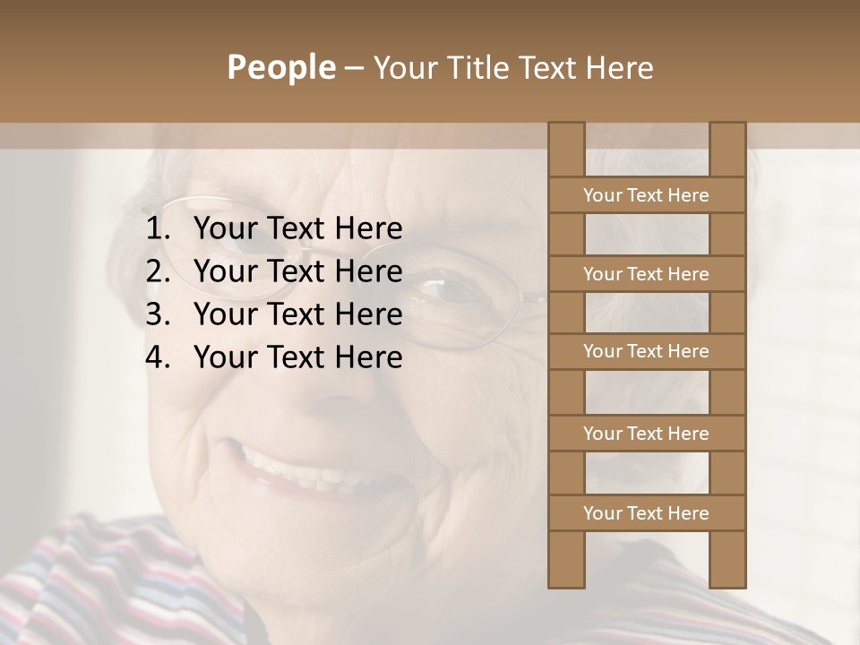 Space Shirt Eyeglasses PowerPoint Template