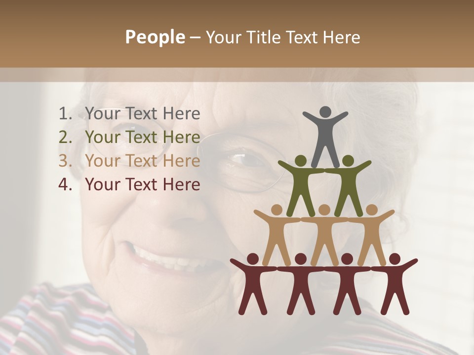 Space Shirt Eyeglasses PowerPoint Template