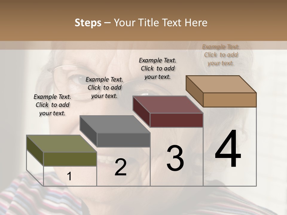 Space Shirt Eyeglasses PowerPoint Template