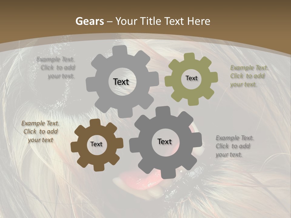 Cut Beast Breed PowerPoint Template