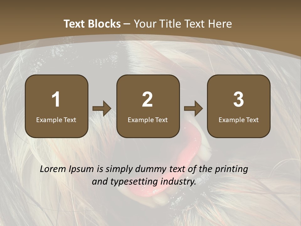 Cut Beast Breed PowerPoint Template