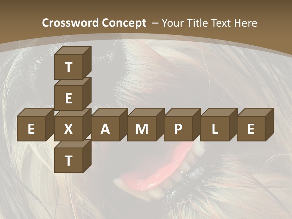 Cut Beast Breed PowerPoint Template