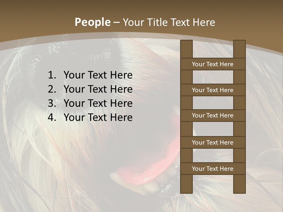 Cut Beast Breed PowerPoint Template