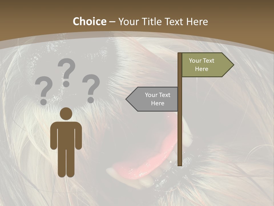 Cut Beast Breed PowerPoint Template