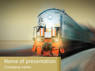 Dirty Looking Line PowerPoint Template