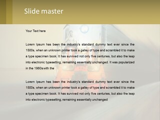 Dirty Looking Line PowerPoint Template