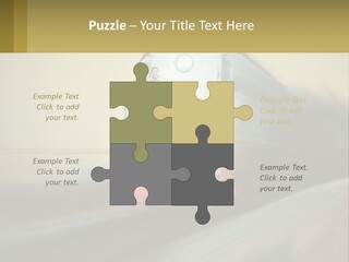 Dirty Looking Line PowerPoint Template