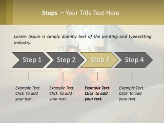Dirty Looking Line PowerPoint Template