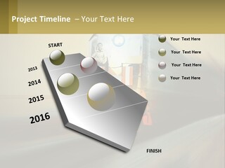 Dirty Looking Line PowerPoint Template