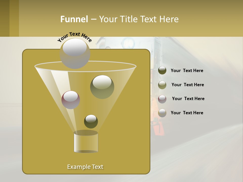Dirty Looking Line PowerPoint Template