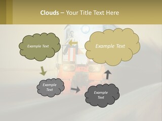 Dirty Looking Line PowerPoint Template