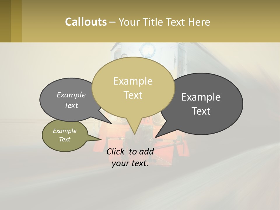 Dirty Looking Line PowerPoint Template