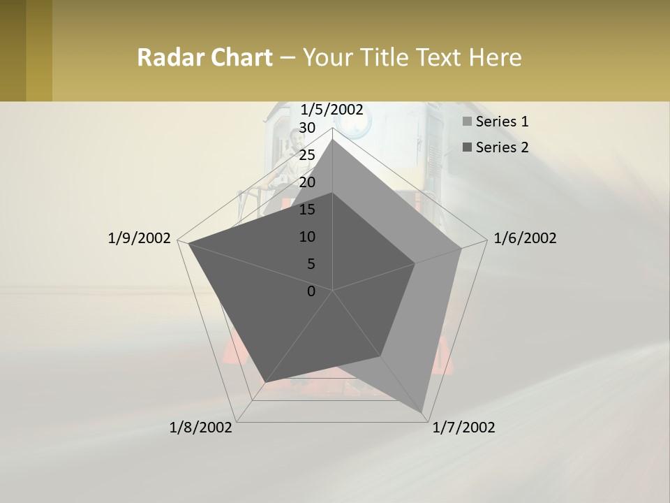 Dirty Looking Line PowerPoint Template