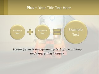 Dirty Looking Line PowerPoint Template