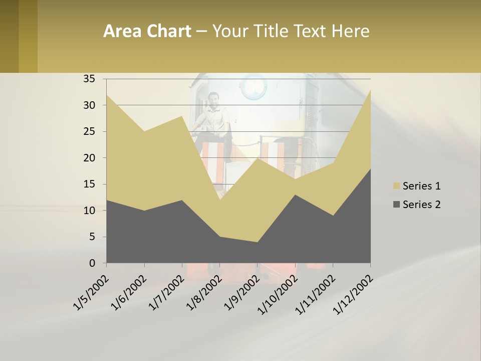 Dirty Looking Line PowerPoint Template
