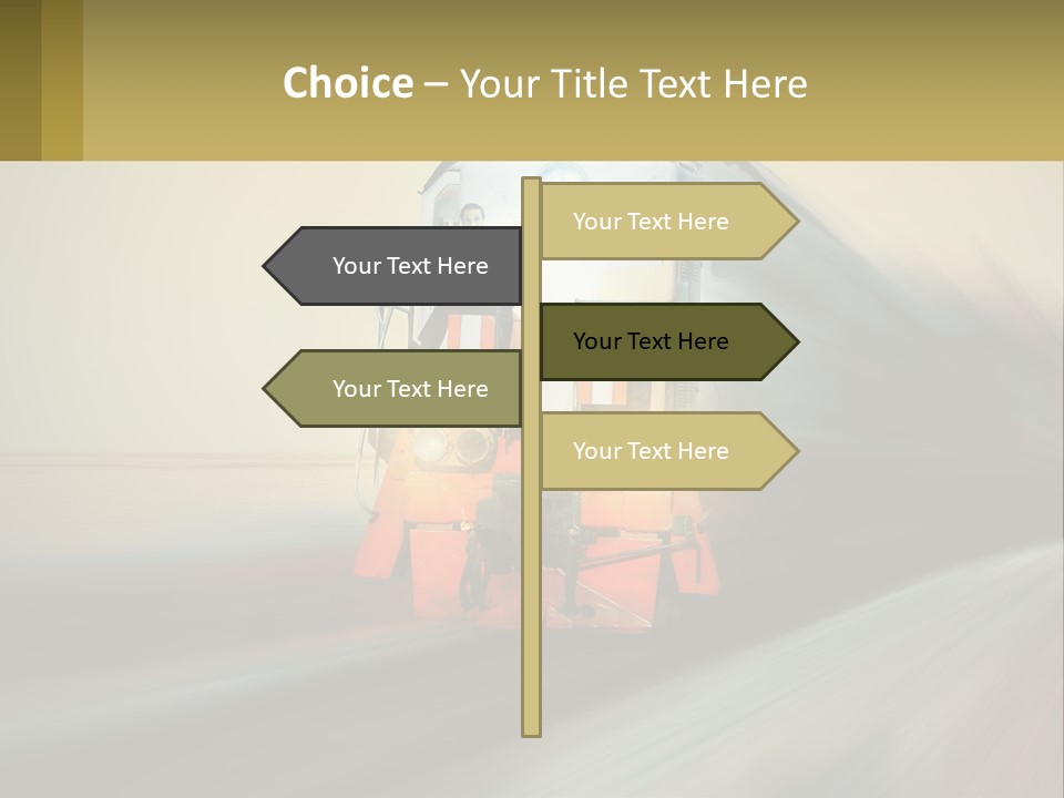 Dirty Looking Line PowerPoint Template
