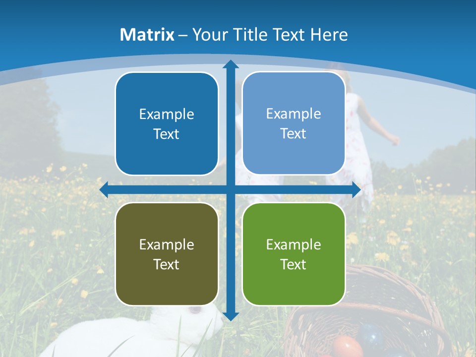 Grass Tradition Easter Egg Hunt PowerPoint Template