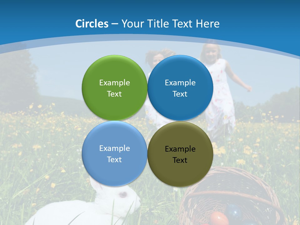 Grass Tradition Easter Egg Hunt PowerPoint Template