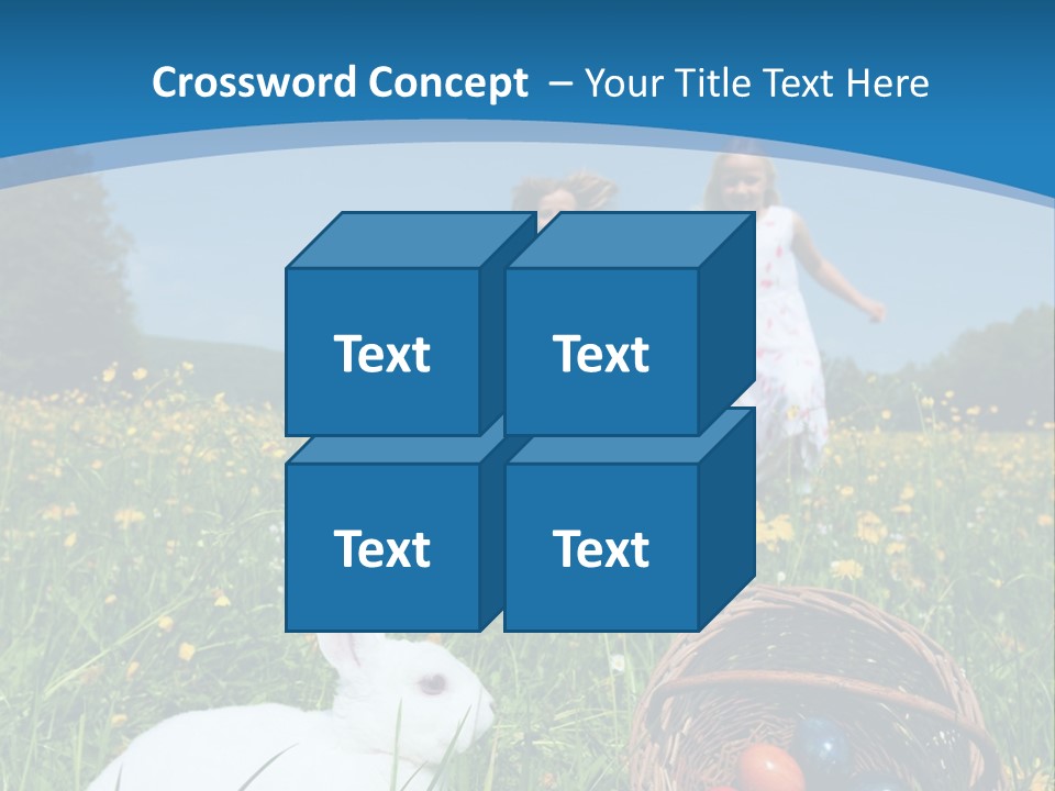 Grass Tradition Easter Egg Hunt PowerPoint Template