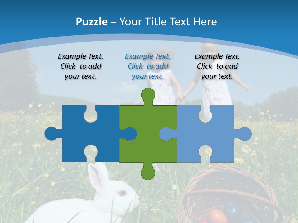 Grass Tradition Easter Egg Hunt PowerPoint Template