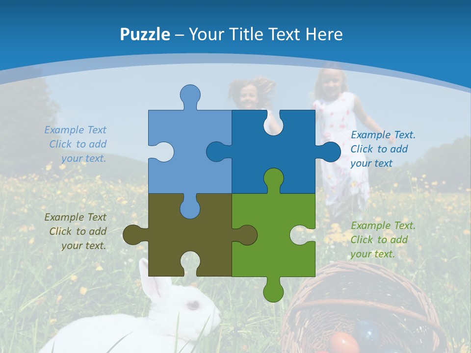 Grass Tradition Easter Egg Hunt PowerPoint Template