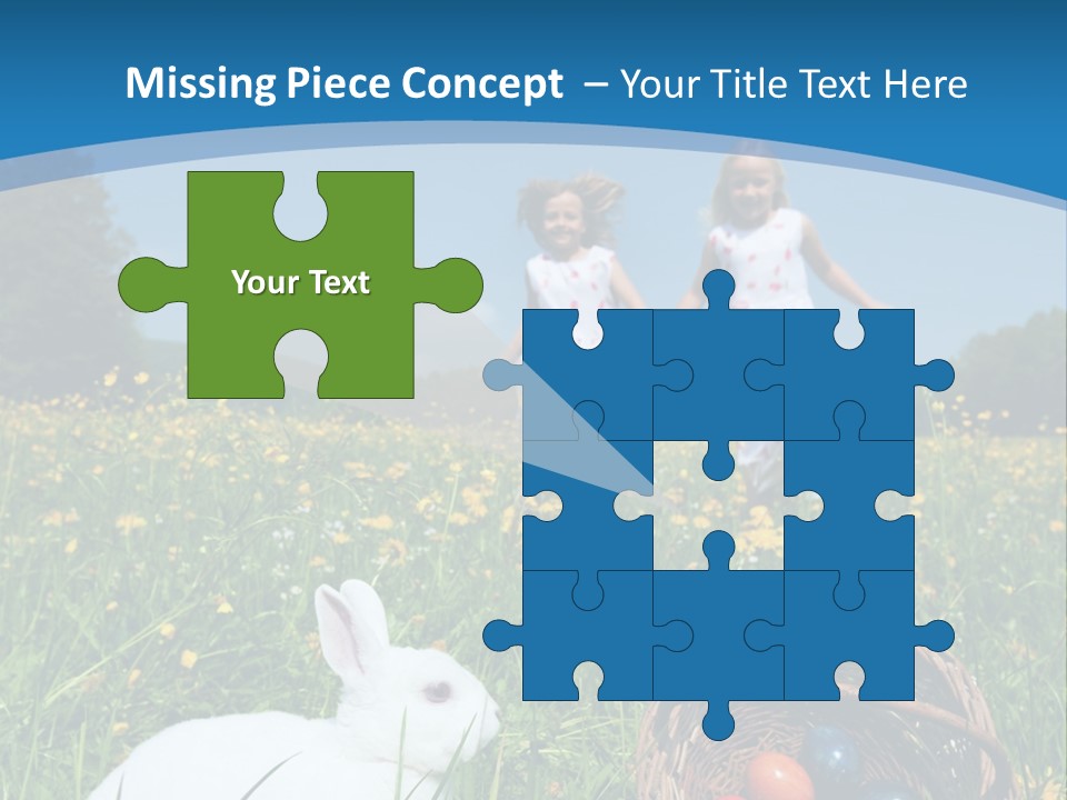 Grass Tradition Easter Egg Hunt PowerPoint Template