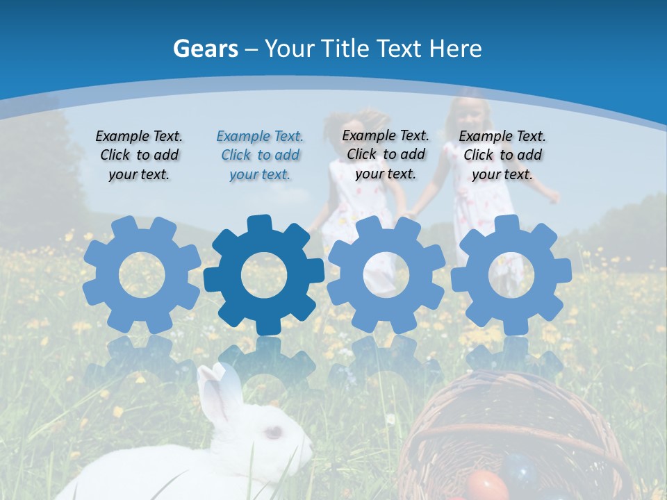 Grass Tradition Easter Egg Hunt PowerPoint Template