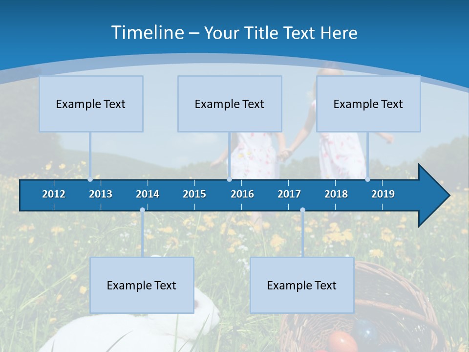 Grass Tradition Easter Egg Hunt PowerPoint Template