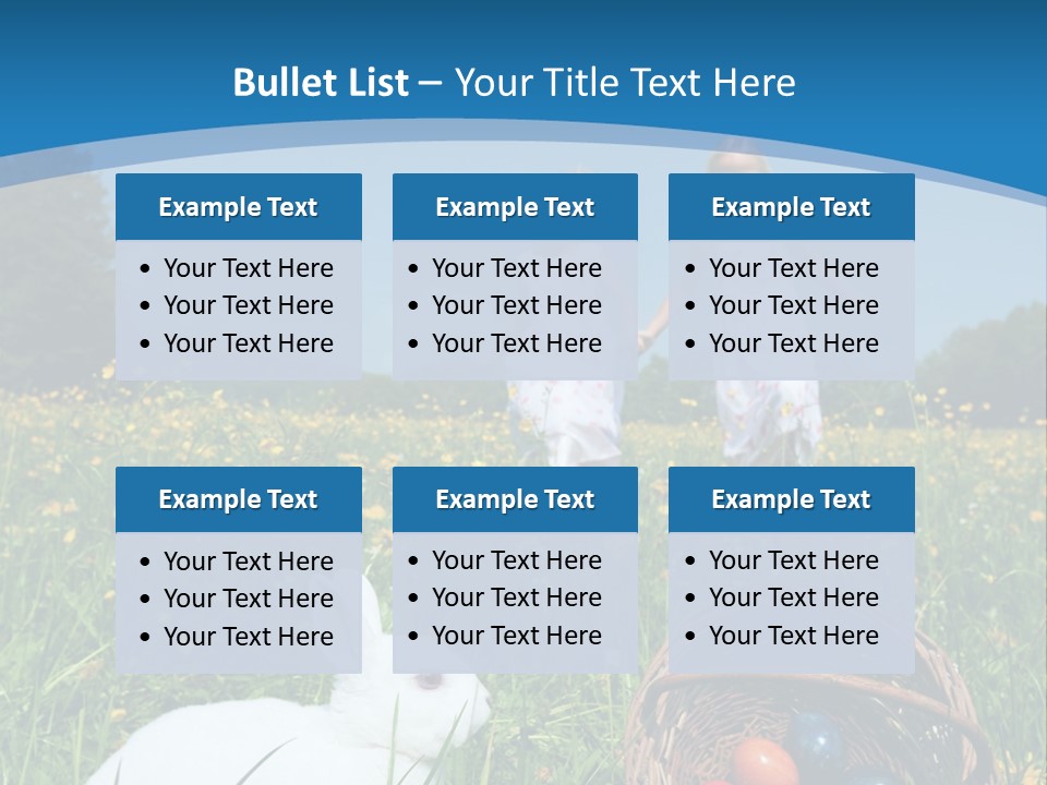 Grass Tradition Easter Egg Hunt PowerPoint Template