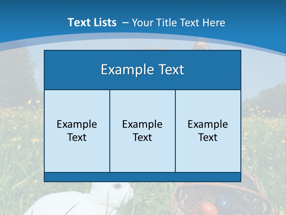 Grass Tradition Easter Egg Hunt PowerPoint Template