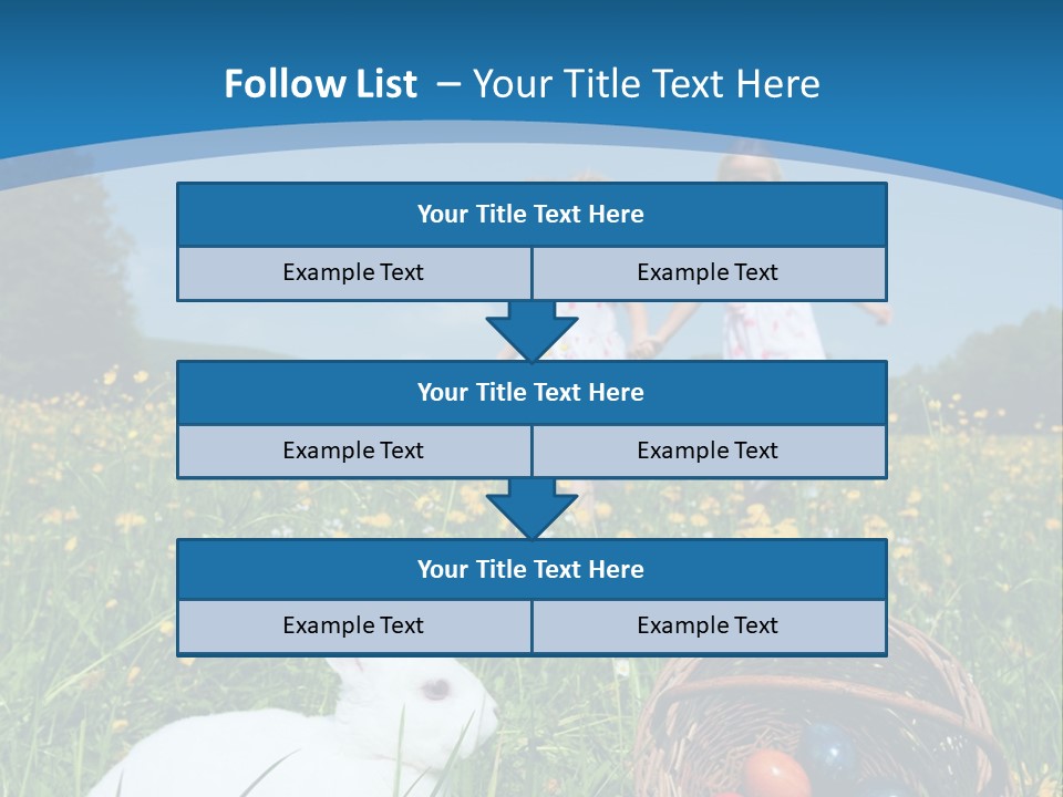 Grass Tradition Easter Egg Hunt PowerPoint Template