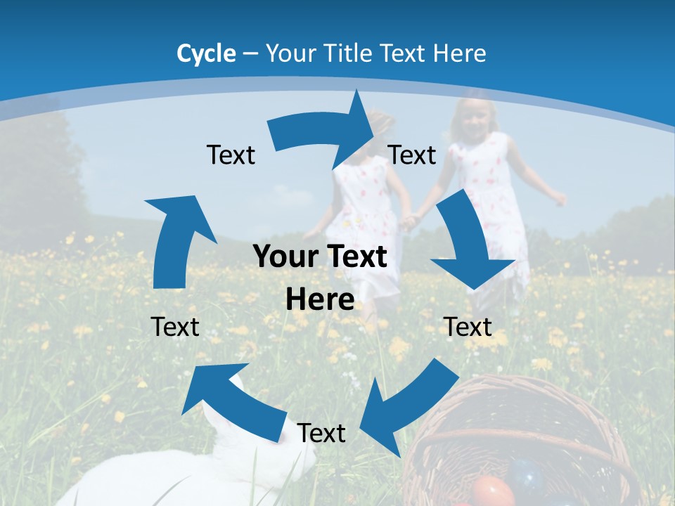 Grass Tradition Easter Egg Hunt PowerPoint Template