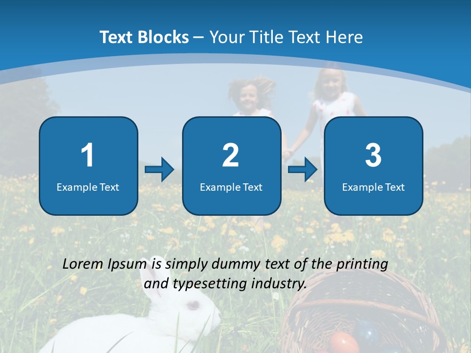 Grass Tradition Easter Egg Hunt PowerPoint Template