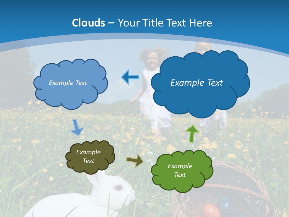 Grass Tradition Easter Egg Hunt PowerPoint Template