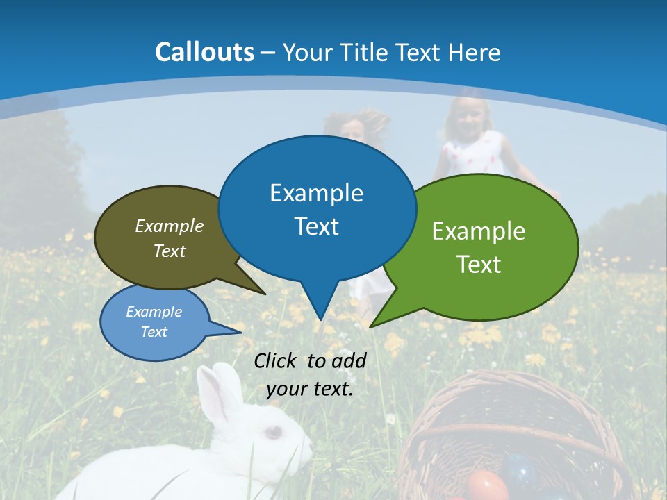 Grass Tradition Easter Egg Hunt PowerPoint Template