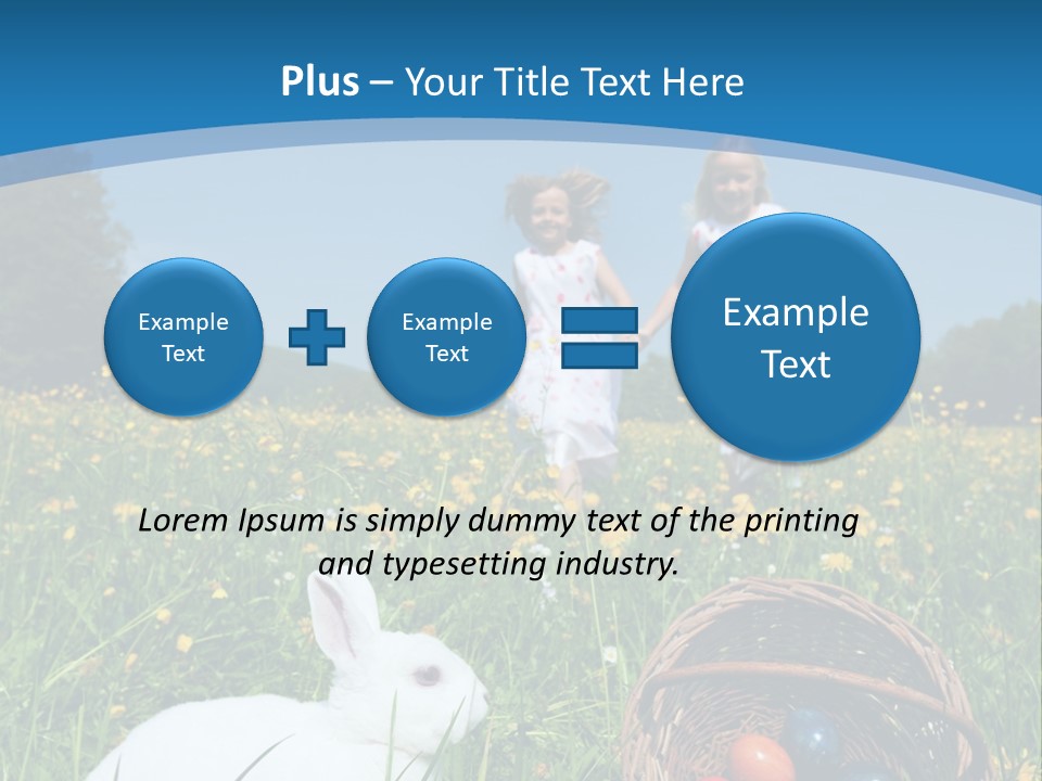 Grass Tradition Easter Egg Hunt PowerPoint Template