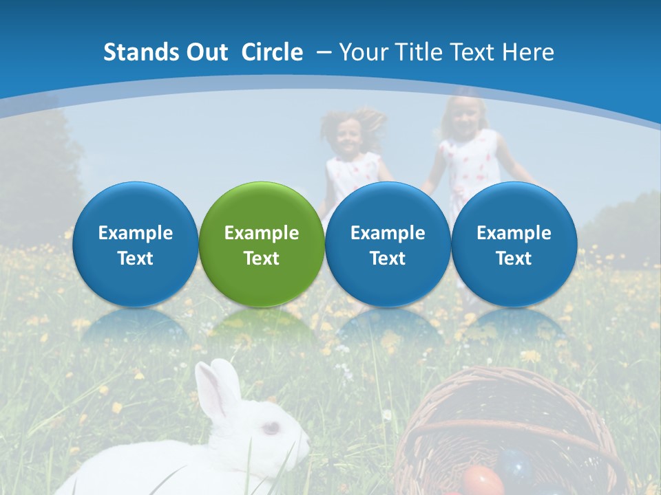 Grass Tradition Easter Egg Hunt PowerPoint Template