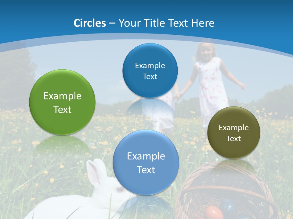 Grass Tradition Easter Egg Hunt PowerPoint Template